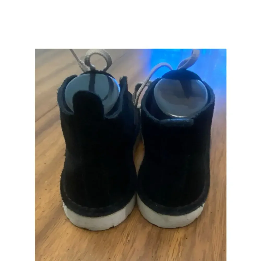 Clarks Originals Black Suede Chukka Ankle Boots Women’s 8‎ EU 39 Crepe Sole